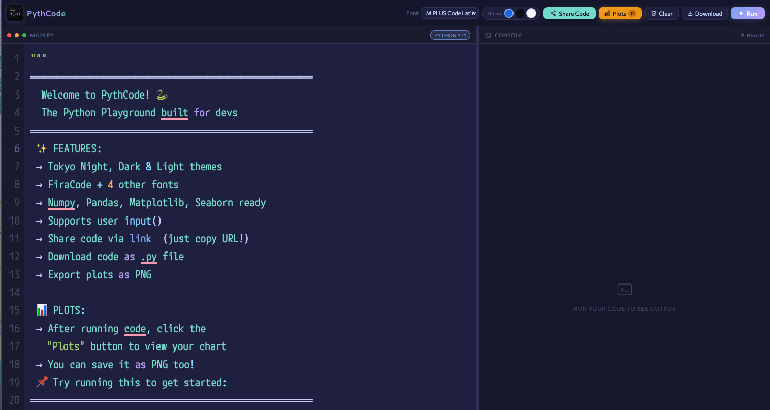 PythCode